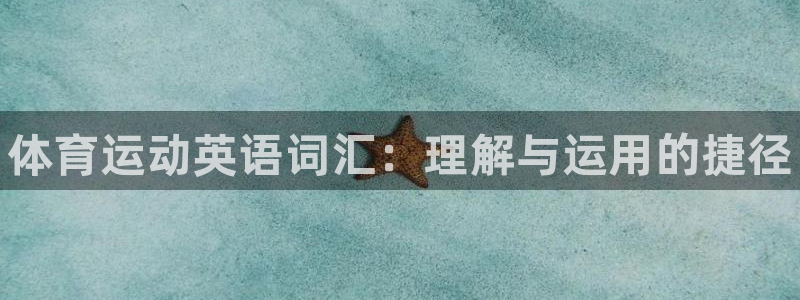 JJB竞技宝官网下载平台注册流程图：体育运动英语词汇